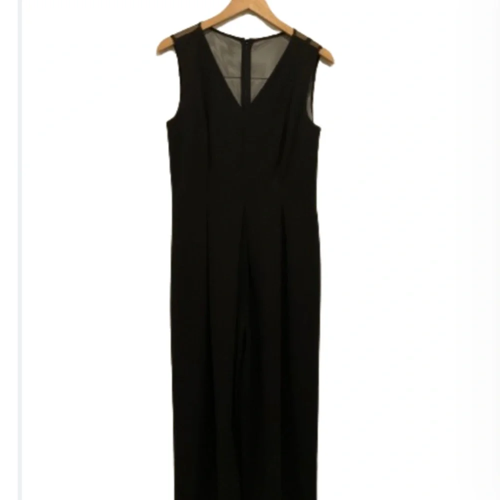CALVIN KLEIN Jumpsuit One Piece Black Size 10 - Picture 2 of 11